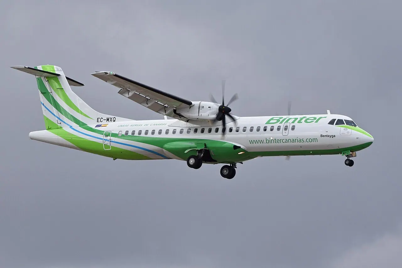 ATR 72 turboprop aircraft