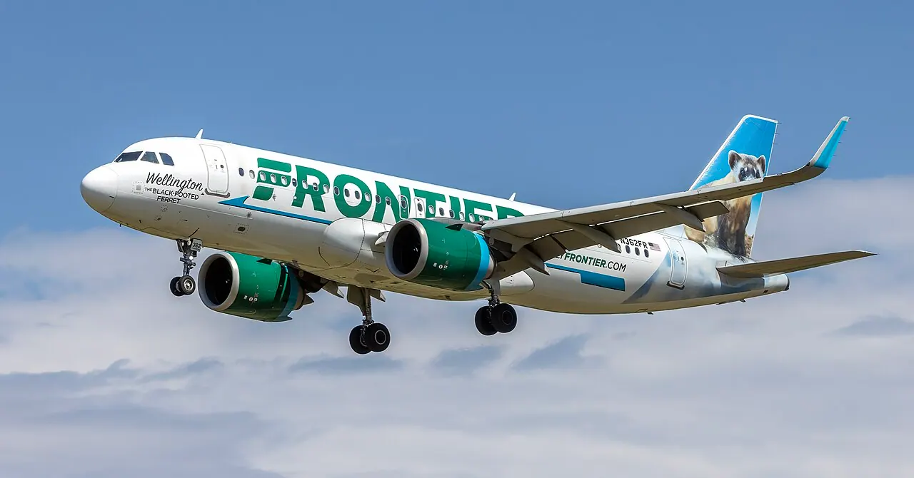 Airbus A320neo von Frontier Airlines