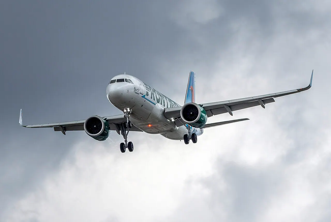 Airbus A320neo von Frontier Airlines