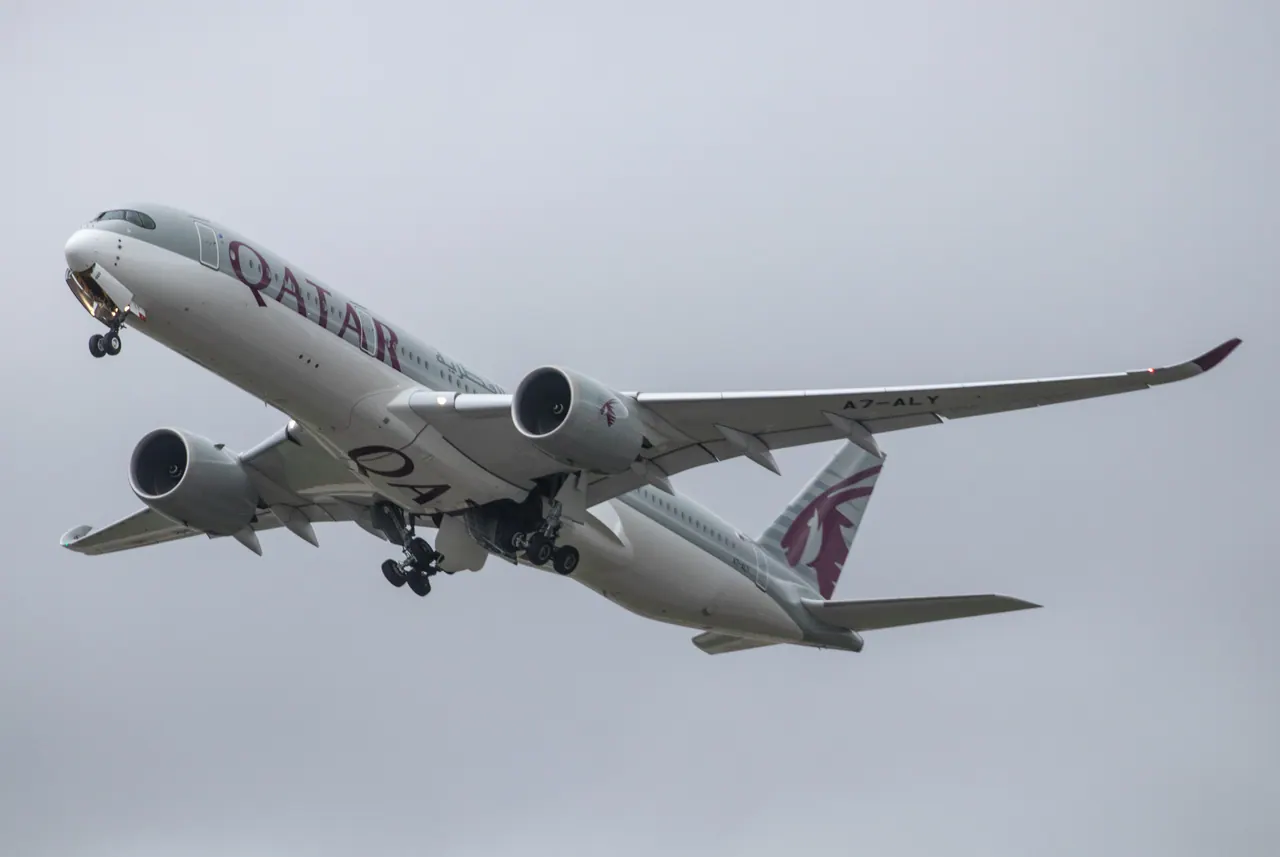 Airbus A350-900 von Qatar Airways